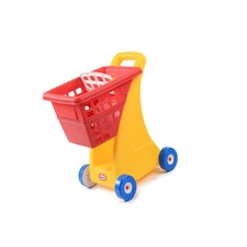 little tikes yellow shopping cart