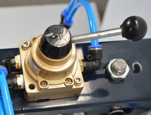 Automatic Mixer with Stand and 2 Shafts and Propellers Pneumatic Paint & Coating - Picture 16 of 17