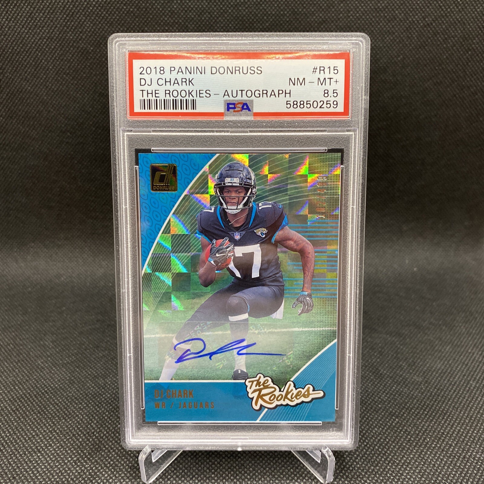 DJ Chark Panini Donruss the Rookies #R15 Base