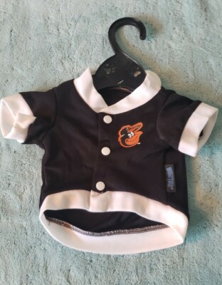 BALTIMORE ORIOLES DOG CAT PREMIUM JERSEY SIZE X-SMALL  ( BOX #5 )
