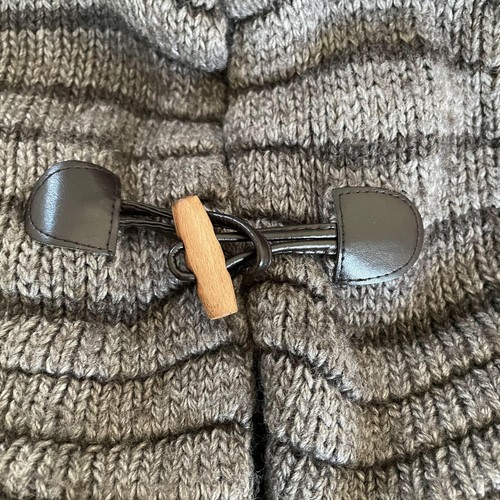 Cárdigan Suéter Para Mujer Hekla & Co. Gris Tejido Acrílico Mangas Largas Talla M - Imagen 11 de 11