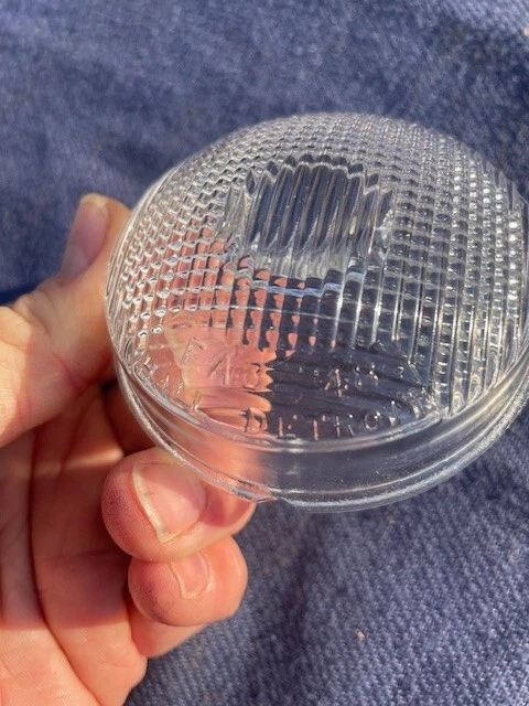 1949 1950 1951? Lente de luz de respaldo inversa Ford Custom Deluxe NOS GLASS #FAB-48 Foto 4 de 4