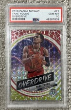 2019 Panini Mosaic Overdrive Trea Young GEM MT Psa 10