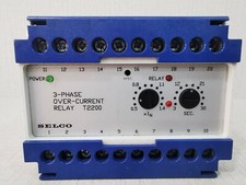 SELCO T2200 3-PHASE OVER CURRENT RELAY T2200-02