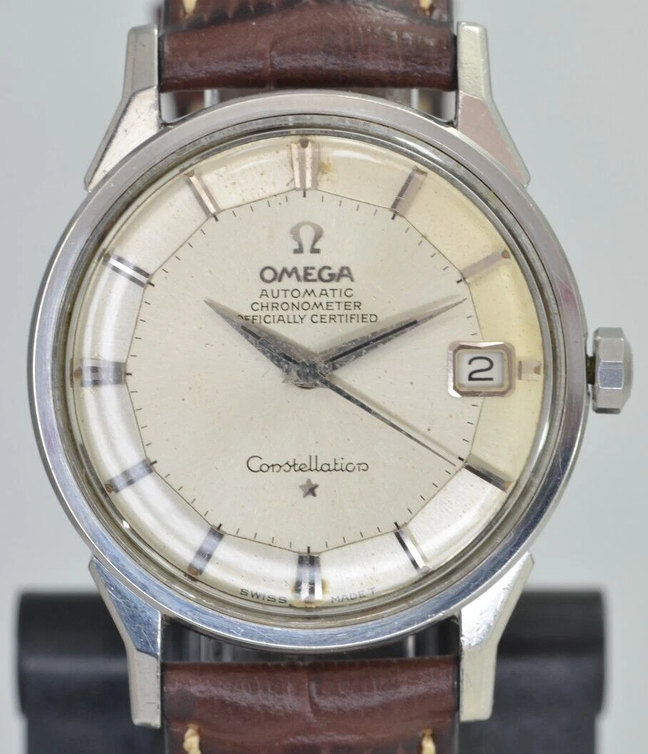 OMEGA Constellation Pie Pan Stainless Steel Ref. 168 005 Cal. 561