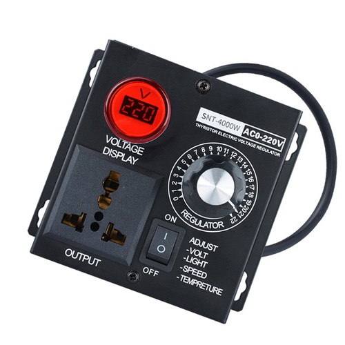 120V~220V 15A Electric Motor Variable Speed Controller 4000W AC Motor Speed - Picture 5 of 18