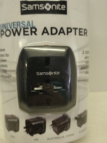 Samsonite Luggage Universal Power Adapter - For Use in Up To 150 Countries, NIB - Picture 5 of 5