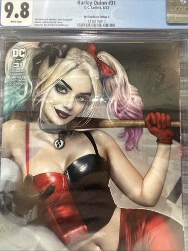 HARLEY QUINN #31 THE SYNDICATE C -SZERDY COVER 9.8 CGC 🔥🔥🔥 - Picture 2 of 3