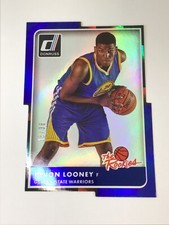 2015-16 Panini Donruss  Kevon Looney #34 The Rookies Blue Die-Cut 16/36