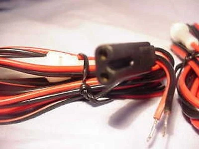 2 PIN CB FUSED POWER LEAD CABLE Rotel Harrier Radiomobile Binatone Cybernet