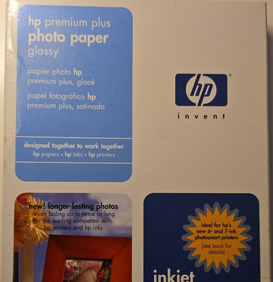HP Premium Plus Photo Paper Glossy 4x6 240gsm Inkjet Q1978A
