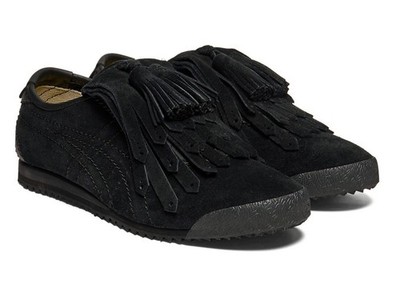 Onitsuka Tiger MEXICO 66 FRINGE 1183C576 001 BLACK/BLACK Unisex