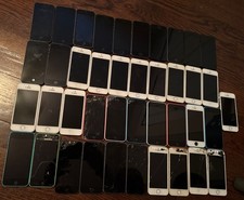 Lot of 43 Iphone 5 5s 5c Unknown Smartphone Fast Ship Parts Repair BROKEN 