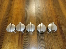 GE Range Knob Set of 5 WB03X20563 WB03X20564 WB03X20565 