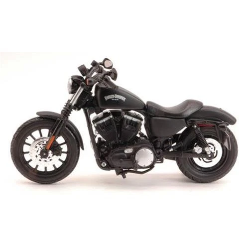 1:12 Maisto Harley Davidson Sportster Iron 883 2014 Matt Black MI32326 Modellino - Immagine 2 di 2