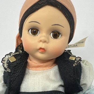 Madame Alexander  Rumania . 8  Romania Doll No Box W/ Stand Loose Stringing