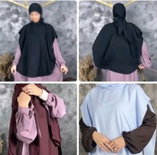 Islamic Women Hijab Isdal Cover Turkish Luxury Style