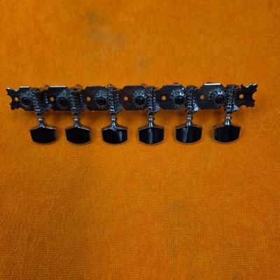 70's Teisco Kawai Kingston Kent + Others Guitar Tuners 6 Inline 25mm C-C NOS 