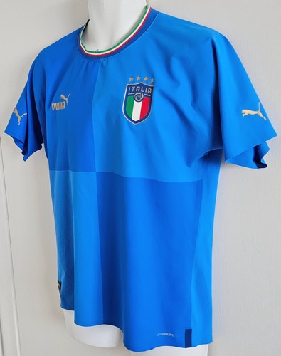 Italy Puma Soccer Jersey Home Kit 2022 World Cup Men Size: S - Picture 2 of 13