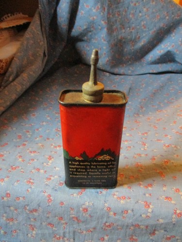 Vintage Texaco Home Lubricant 4 oz Empty Great Graphics As Found Condition - Picture 3 of 6