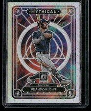 2022 Donruss Optic #MTH-16 Brandon Lowe Mythical Holo Prizm
