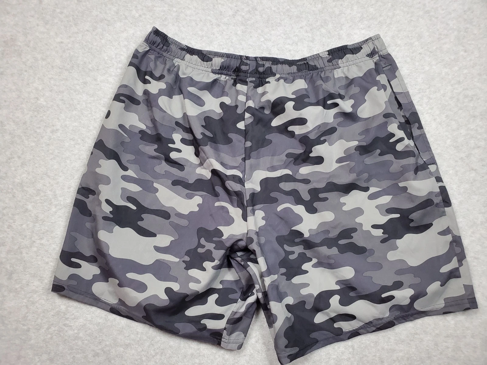 gymshark arrival gym workout black camo shorts