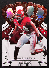 2020 Panini Chronicles Draft Picks Crown Royale Draft Picks Terrell Lewis #19 RC