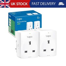 Tapo P100 (2-Pack) Smart Plug, Wi-Fi Plug, App Remote Control, Alexa Plug, Voice