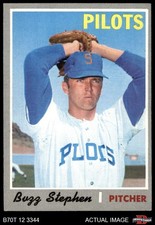 1970 Topps #533 Buzz Stephen Pilots 4 - VG/EX