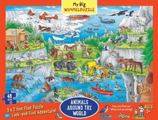 My Big Wimmelpuzzle―Animals Around the World