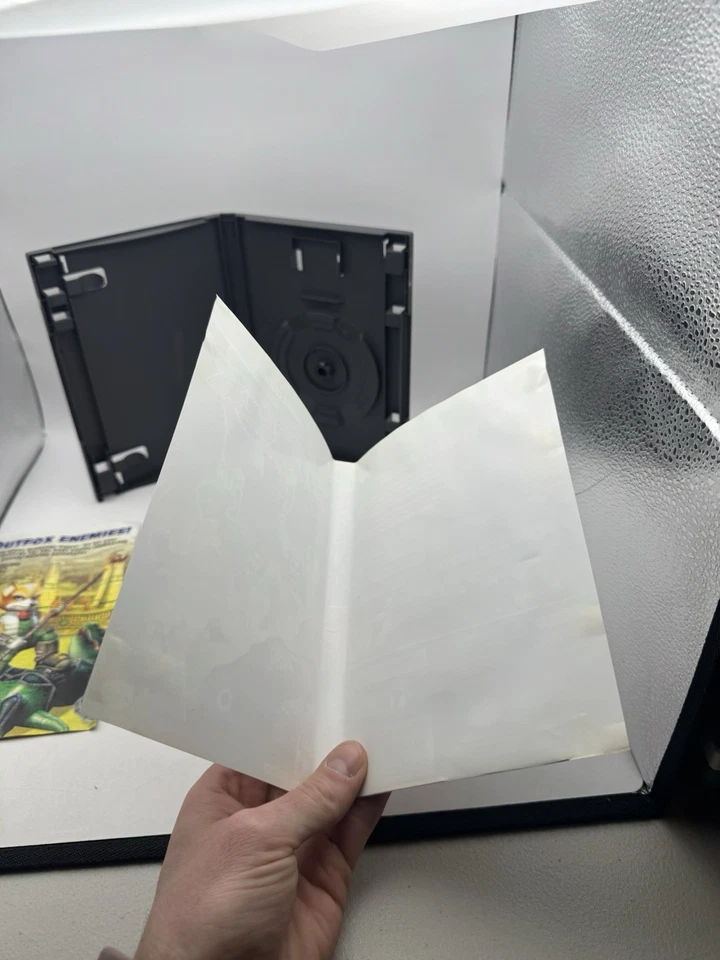 Caja de arte de portada auténtica F-Zero GX (GameCube) solo insertada SIN JUEGO Foto 4 de 4