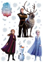 Agdesign Disney Frozen Wandsticker Set 65X42,5 Cm Vinyl Selbstklebend
