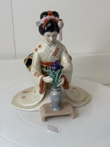 VTG 1984 "The Maiden of the Perfect Blossom" by Tokutaro Tamai - Franklin Mint - Afbeelding 10 van 13