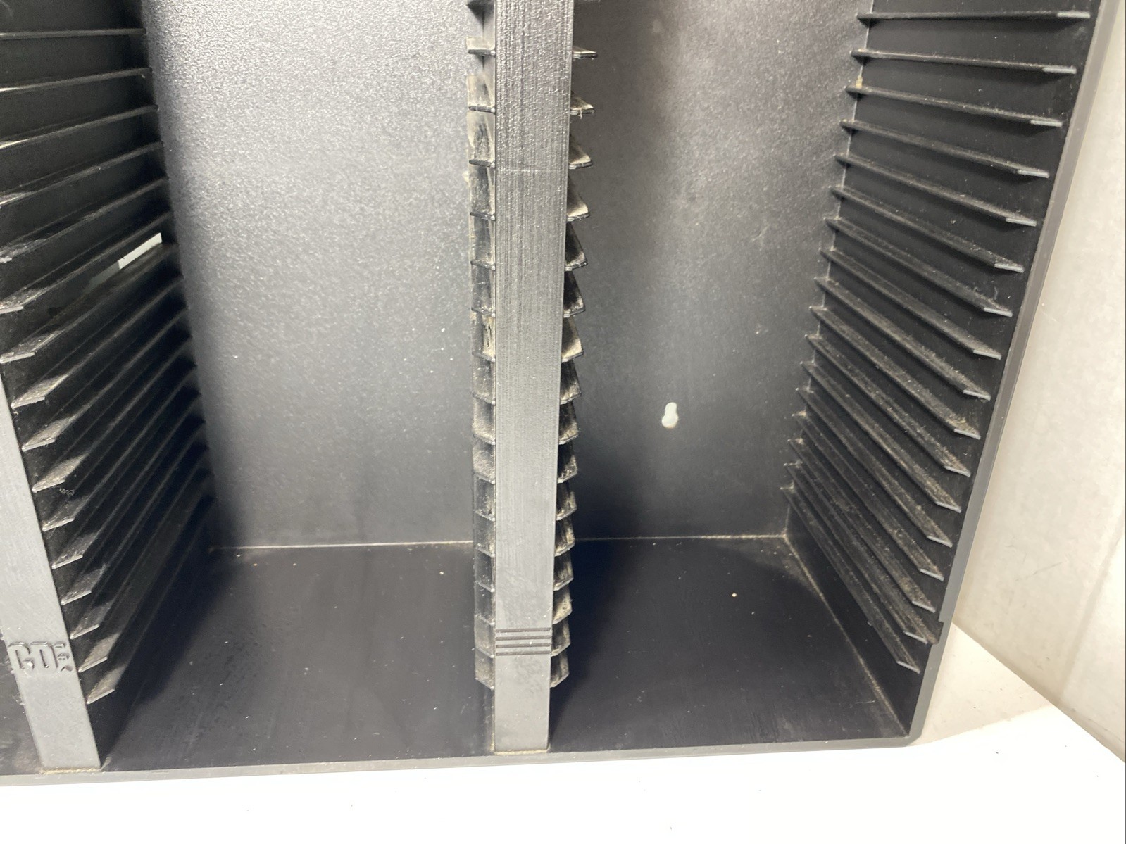 Laserline 90 CD CD90 Storage Case Wall Mount Rack Holder Black Plastic