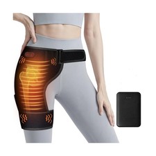 Cordless Heated Massage for Hip/Sciatica Pain Relief with 5000m... USA FAST SHIP