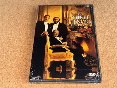 NEW & SEALED The Three Tenors Christmas DVD 1999 Carreras Domingo Pavarotti