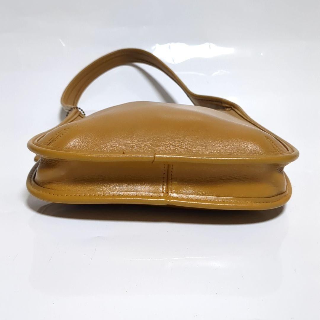 OLD COACH Ergo 9020 Zip Hobo Shoulder Bag Yellow Vintage OLD COACH Ergo 9020 Zip Hobo Shoulder Bag Yellow Vintage