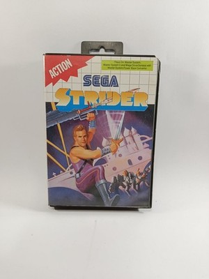 Strider MASTER SYSTEM master system PAL Deutschland Español OVP Komplett 1989
