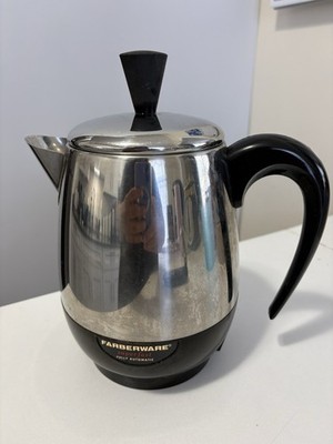Farberware 134B Superfast Fully Automatic 2-4 Cup Electric Coffee Percolator Pot