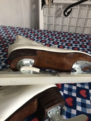 Hudora Echt Lederschlittschuhe