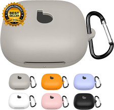 Silicone Protective Case Cover with Carabiner Compatible with Power beats