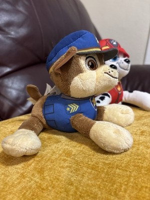 Nickelodeon PAW Patrol Chase & Marshall Multicolor Plush Stuffed Animals Set