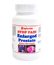 100 STRONG HERBS FOR ENLARGED BPH PAIN PROSTATE IN MEN - 120 CAPS - MADE IN USA
