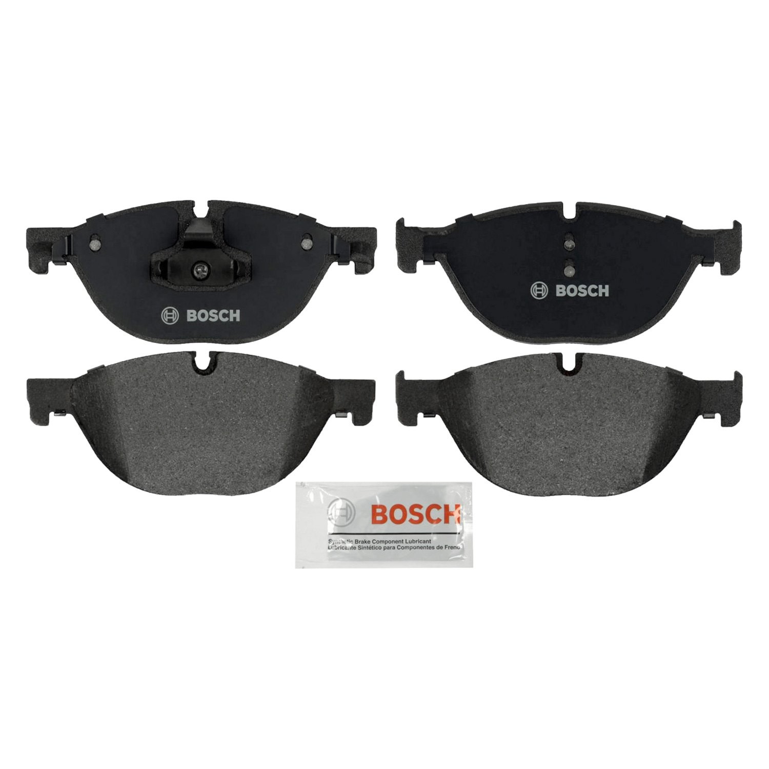 For Bentley Arnage 06-09 Bosch QuietCast Premium Organic Front Disc Brake Pads