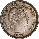 1897-P Barber Dime