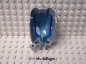 LEGO Bionicle Mask TRYNA 57535 Pearl Light Gray w/57702 Trans Medium Blue (8915)