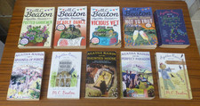 10 x M.C. Beaton Agatha Raisin Book Bundle Paperback Job Lot Collection