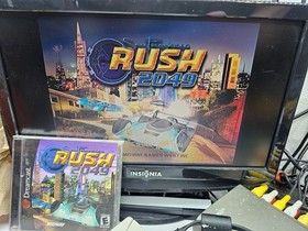 San Francisco Rush 2049 (Sega Dreamcast, 2000) Game Case Manual Registration