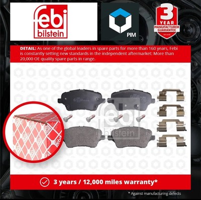 Brake Pads Set Front 16940 Febi 1751951 1765066 1775672 1785193 1848532 Quality