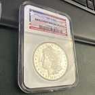 1881-S Morgan Silver Dollar $1 NGC Brilliant Uncirculated Cert 1798821-002